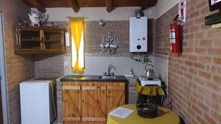 Cocina de un monoambiente